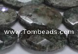 CAF150 15.5 inches 20*30mm faceted oval Africa stone beads