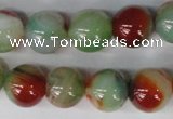 CAG1001 15.5 inches 14mm round rainbow agate beads wholesale