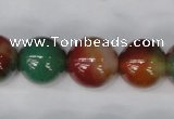 CAG1004 15.5 inches 16mm round rainbow agate beads wholesale