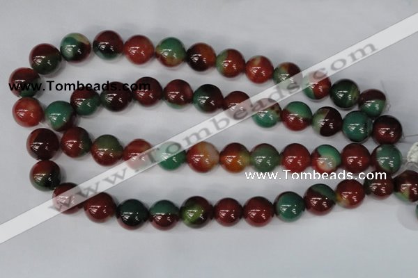 CAG1004 15.5 inches 16mm round rainbow agate beads wholesale