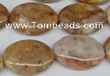 CAG1094 15.5 inches 18*25mm oval Morocco agate beads wholesale