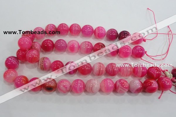 CAG140 smooth round 16mm madagascar agate stone beads Wholesale