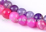 CAG142 9mm  smooth  round madagascar agate stone beads Wholesale