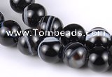 CAG146 5mm round madagascar agate gemstone beads Wholesale