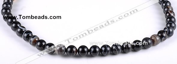 CAG147 Round 8mm madagascar agate gemstone beads Wholesale