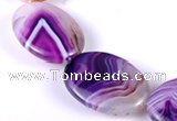 CAG158 Oval madagascar agate 25*35mm gemstone beads Wholesale