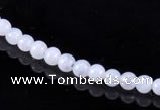 CAG162 Smooth round 4mm blue lace agate gemstone beads wholesale