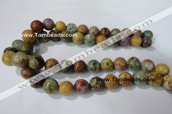 CAG1706 15.5 inches 16mm round rainbow agate beads wholesale