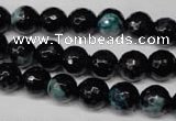 CAG2283 15.5 inches 10mm faceted round fire crackle agate beads