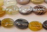 CAG2360 15.5 inches 13*18mm oval African botswana agate beads