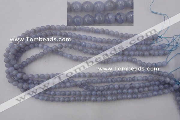 CAG2366 15.5 inches 6mm round blue lace agate beads wholesale