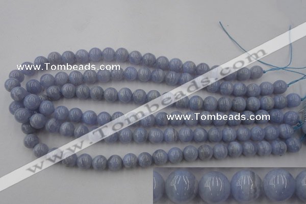 CAG2368 15.5 inches 10mm round blue lace agate beads wholesale