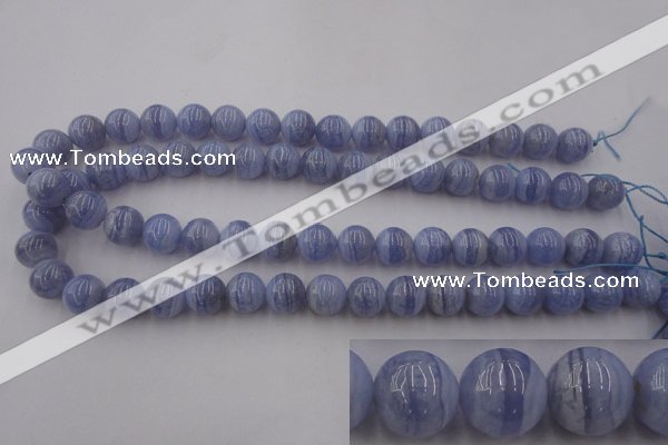 CAG2369 15.5 inches 12mm round blue lace agate beads wholesale