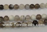 CAG2411 15.5 inches 6mm round Chinese botswana agate beads