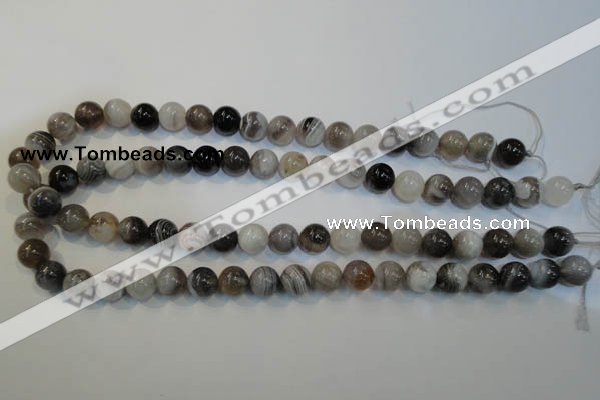 CAG2413 15.5 inches 10mm round Chinese botswana agate beads