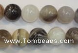 CAG2414 15.5 inches 12mm round Chinese botswana agate beads