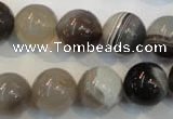 CAG2415 15.5 inches 14mm round Chinese botswana agate beads