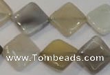 CAG2458 15.5 inches 16*16mm diamond Chinese botswana agate beads