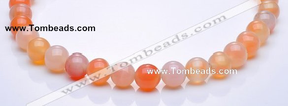 CAG266 15 inch round 13mm agate gemstone beads Wholesale