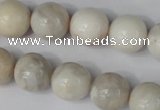 CAG3606 15.5 inches 14mm round natural crazy lace agate beads