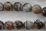 CAG3684 15.5 inches 12mm round botswana agate beads wholesale