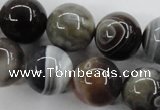 CAG3687 15.5 inches 18mm round botswana agate beads wholesale