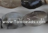 CAG3730 15.5 inches 18*25mm faceted nuggets botswana agate beads