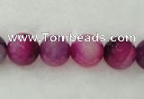 CAG418 15.5 inches 14mm faceted round agate beads Wholesale