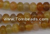 CAG4330 15.5 inches 5*7mm rondelle botswana agate gemstone beads