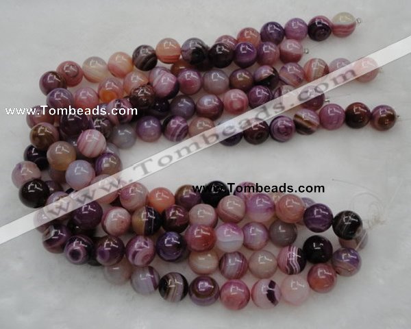 CAG434 15.5 inches 16mm round agate gemstone beads wholesale