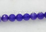 CAG438 5pcs 14mm&18mm faceted round violet agate beads wholesale