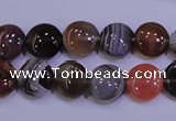 CAG4441 15.5 inches 10mm flat round botswana agate beads wholesale