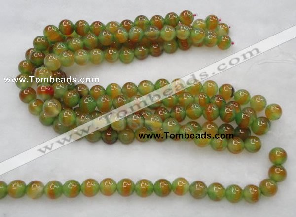 CAG445 15.5 inches 14mm round agate gemstone beads wholesale