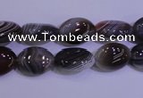 CAG4452 15.5 inches 10*14mm oval botswana agate beads wholesale