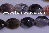 CAG4453 15.5 inches 12*16mm oval botswana agate beads wholesale