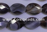 CAG4465 15.5 inches 15*20mm faceted oval botswana agate beads