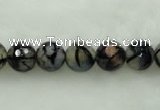 CAG452 15.5 inches 16mm faceted round agate beads Wholesale