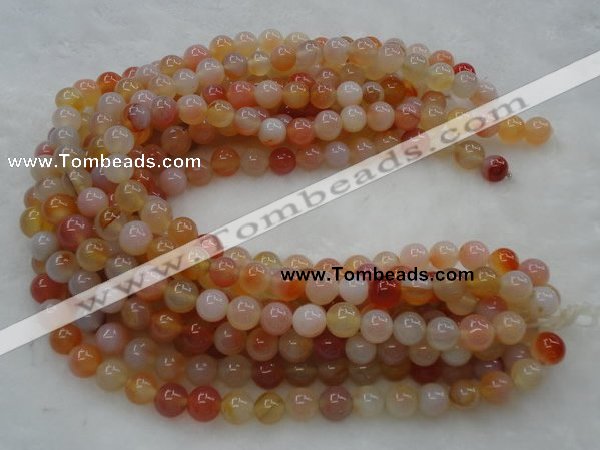 CAG455 15.5 inches 12mm round agate gemstone beads Wholesale