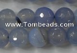 CAG4565 15.5 inches 14mm faceted round agate beads wholesale