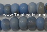 CAG4591 15.5 inches 10*14mm rondelle agate beads wholesale