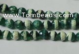 CAG4694 15.5 inches 6mm faceted round tibetan agate beads wholesale