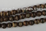 CAG4740 15 inches 6mm round tibetan agate beads wholesale