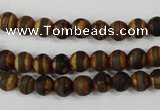 CAG4756 15 inches 6mm round tibetan agate beads wholesale