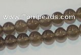 CAG5241 15.5 inches 8mm round Brazilian grey agate beads wholesale