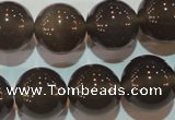 CAG5245 15.5 inches 16mm round Brazilian grey agate beads wholesale