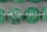 CAG5305 15.5 inches 14mm round peafowl agate gemstone beads