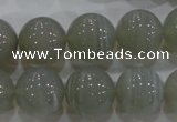 CAG5325 15.5 inches 16mm round grey line agate beads wholesale