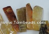 CAG5452 15.5 inches 16*20mm - 17*70mm freeform agate gemstone beads