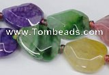 CAG5493 15.5 inches 18*22mm freeform agate gemstone beads