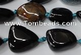 CAG5529 15.5 inches 14*18mm - 22*32mm nuggets agate gemstone beads